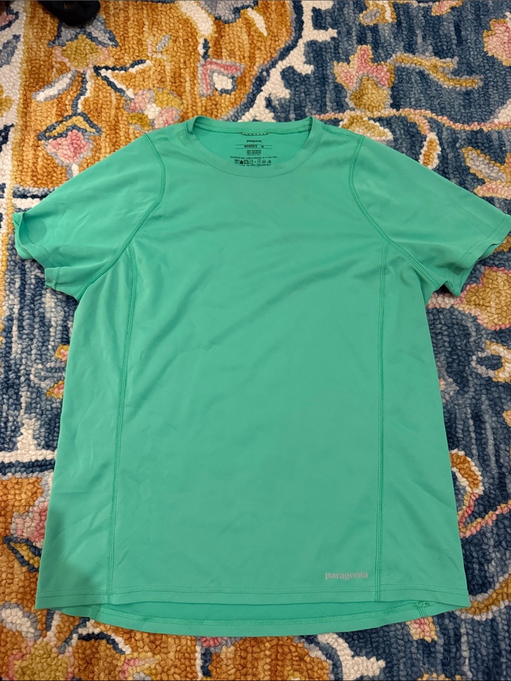 Patagonia Men’s Short-Sleeve Crew T-Shirt — Seafoam
